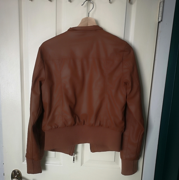 Fashion Nova faux leather moto jacket - Picture 2 of 3